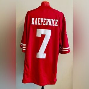 Nike - On Field SF 49ers NFL jersey #7 Kaepernick Size XXL